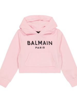 Hettegenser for jenter Balmain Kids rosa