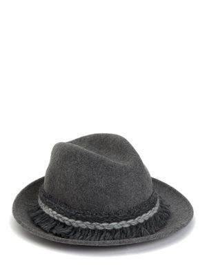 Шерстяная шляпа Gaynor серая