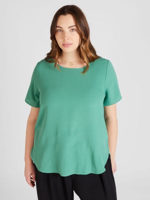 Блуза Only Carmakoma зелено