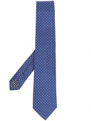Szív mintás selyem nyakkendő Paul Smith