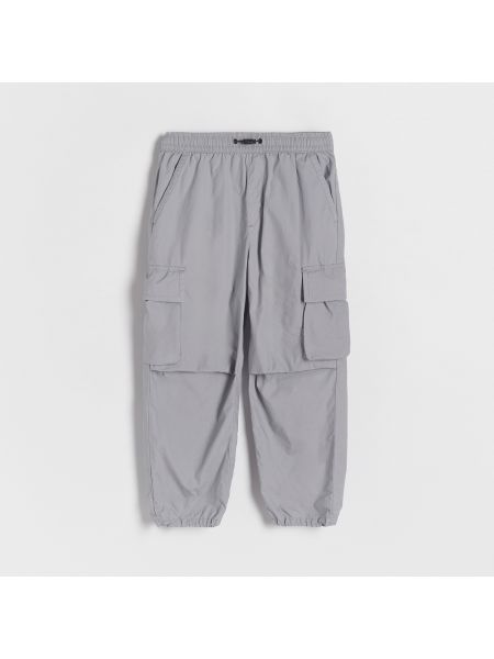Cargo kalhoty s kapsami Reserved šedé