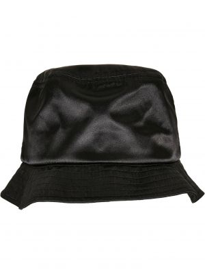 Сатенена шапка Urban Classics Accessoires черно