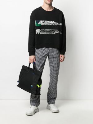 Sweatshirt aus baumwoll mit print Xander Zhou