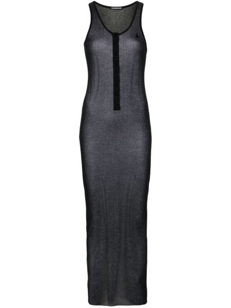 Ίσιο φόρεμα Andreadamo μαύρο