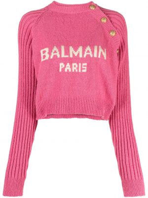 Пуловер с копчета Balmain