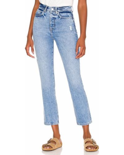 High waist straight jeans Lovers And Friends blau