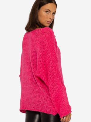Oversized pulóver Sassyclassy rózsaszín
