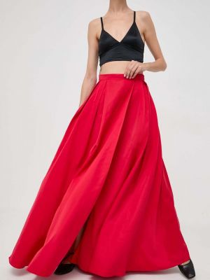 Długa spódnica Twinset czerwona