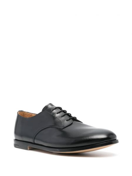 Chaussures oxford en cuir Premiata noir