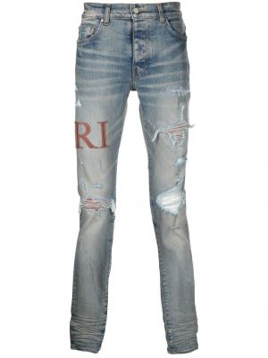 Skinny fit-jeans Amiri blå