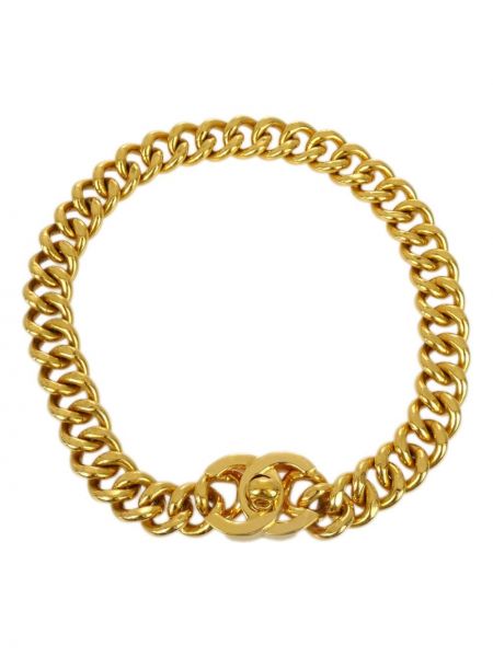 Chunky nyaklánc Chanel Pre-owned aranyszínű