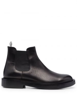 Iš natūralios odos chelsea stiliaus batai Giorgio Armani juoda