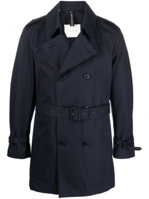Krótki płaszcz Mackintosh niebieski