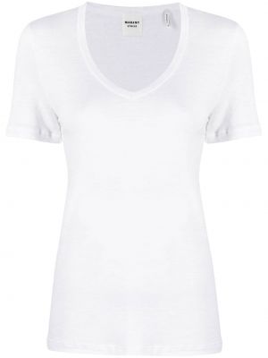T-shirt à motif étoile Marant étoile blanc