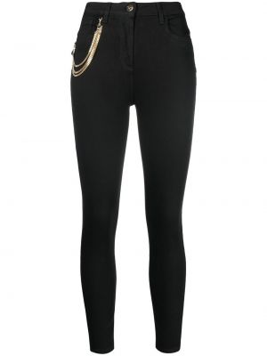 Stretch jeans Elisabetta Franchi svart