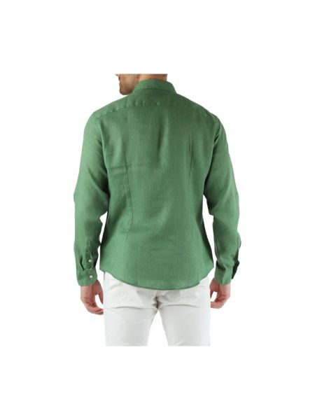 Camisa de lino clásica At.p.co verde