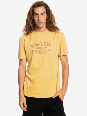 T-shirt Quiksilver gelb