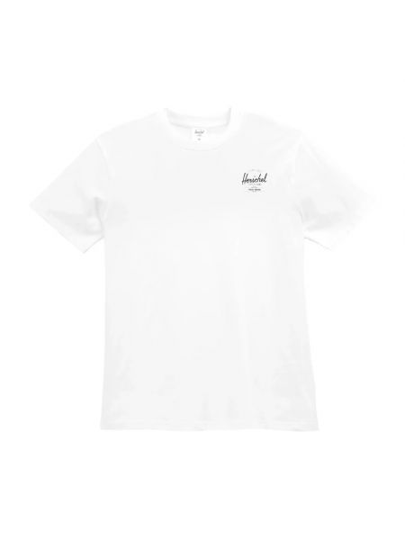 Koszulka bawełniana Herschel biała