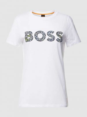 Koszulka z nadrukiem Boss Orange