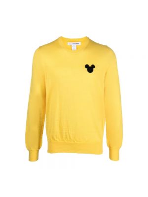 Żółty sweter Comme Des Garcons