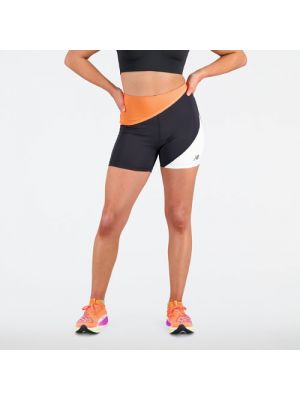 Figurbetonte shorts New Balance orange