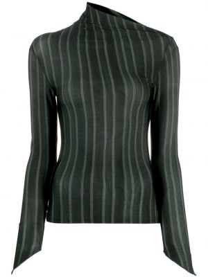 T-shirt en laine à rayures Paloma Wool vert