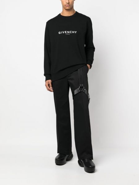 Raštuotas džemperis Givenchy juoda