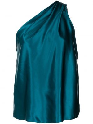 Drapovaná halenka Michelle Mason modrá