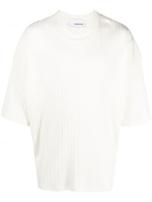 Плисирана тениска Costumein бяло