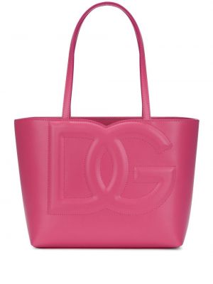 Nákupná taška Dolce & Gabbana ružová