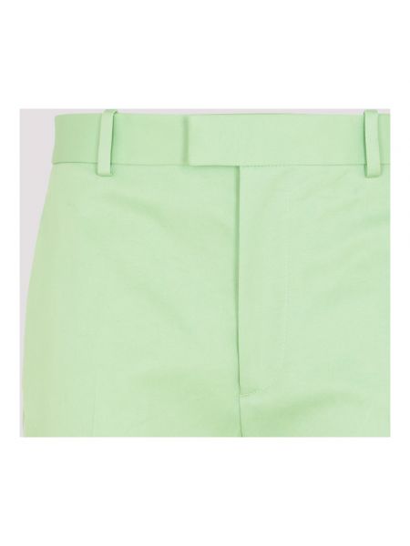 Pantalones bootcut Bottega Veneta verde