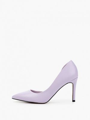 Бархатные туфли Velvet фиолетовые