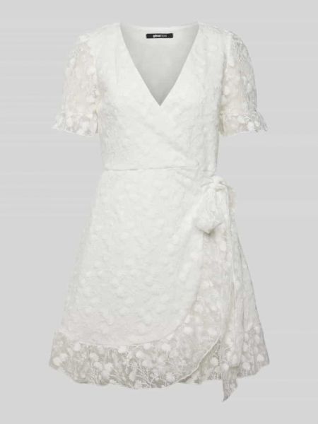 Sukienka mini Gina Tricot biała
