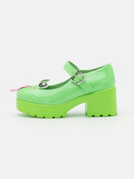 Czółenka Koi Footwear zielona