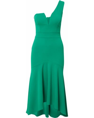 Коктейлна рокля Wal G. зелено