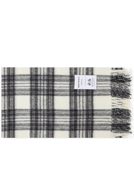 Шарф Norse Projects Moon Checked Lambswool, Magnet Grey
