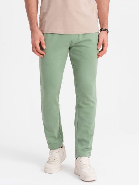 Teplákové nohavice Ombre zelená