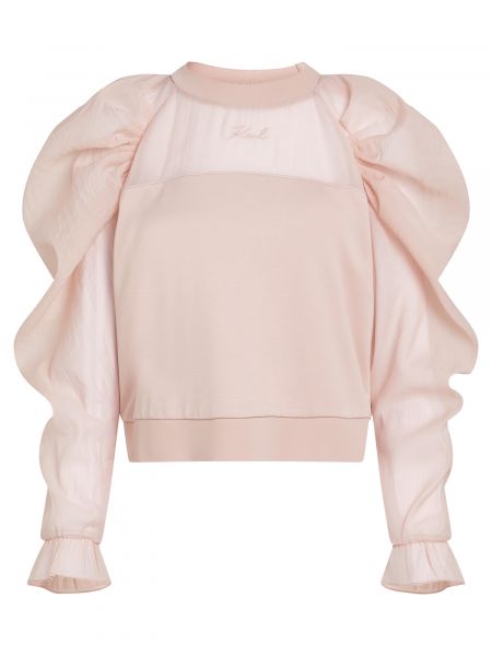 Sweatshirt Karl Lagerfeld pink