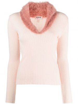 Пуловер Blugirl розово