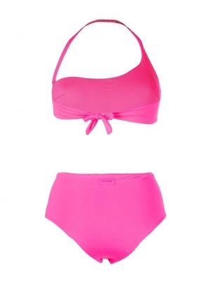 Bikini à imprimé en cristal Fisico rose