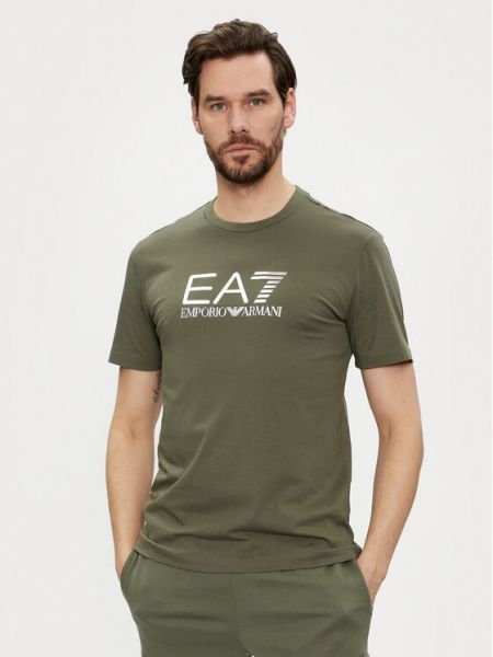 Тениска Ea7 Emporio Armani зелено