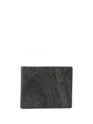 Paisley mintás pénztárca nyomtatás Etro fekete