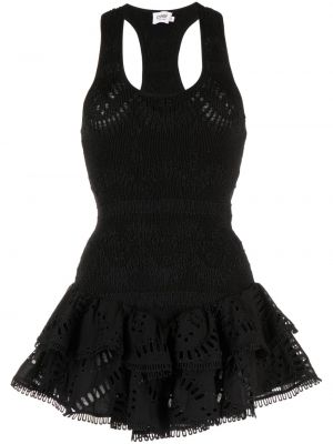 Φόρεμα με κέντημα Charo Ruiz Ibiza μαύρο