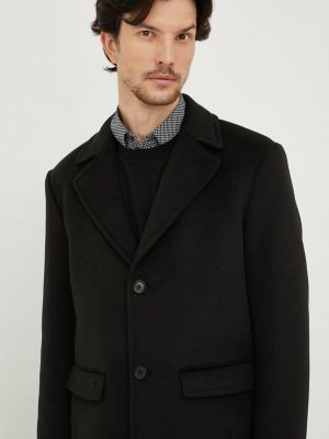 Палто с изолация Sisley черно