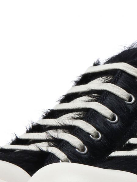 Sneakersy sznurowane koronkowe Rick Owens czarne