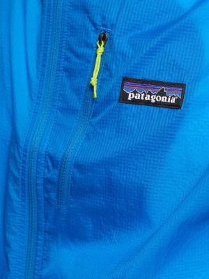 Chaqueta con capucha Patagonia azul