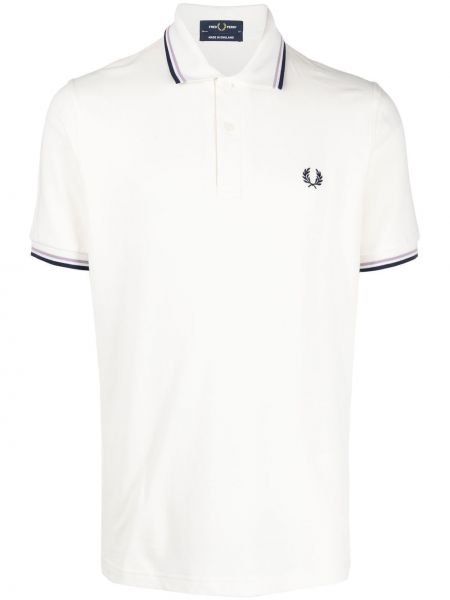 Poloskjorte Fred Perry hvit