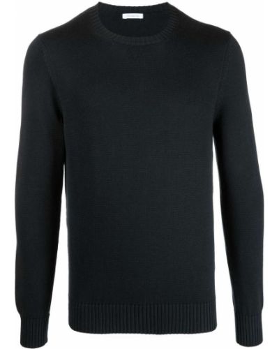 Bombažni pulover Malo črna