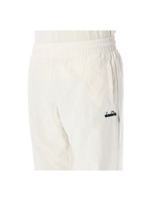 Pantalones de chándal Diadora blanco