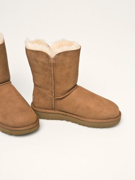 Čizme za snijeg s gumbima Ugg smeđa